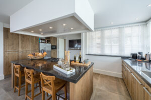 New furnished kitchen in luxury home