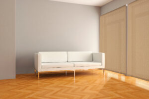 Wohndesign - Sofa in Loft grau